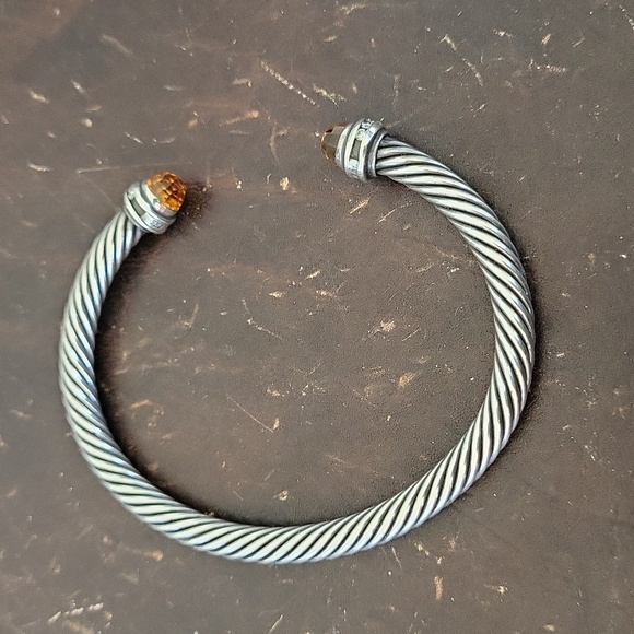 David Yurman Citrine Albion Bangle - Picture 2 of 5